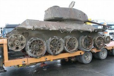 Польской полиции удалось найти четыре украденных советских танка