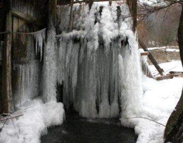 Водяна кузня "Гамора" у Лисичово замерзла!