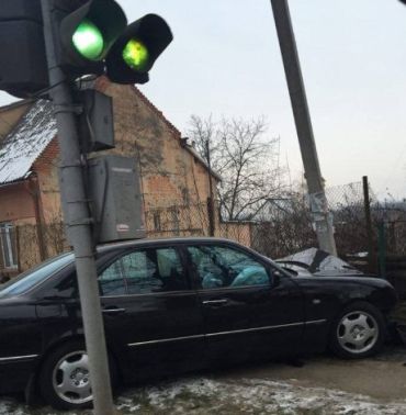У сьогоднішній у ДТП в Ужгороді ніхто серйозно не постраждав.