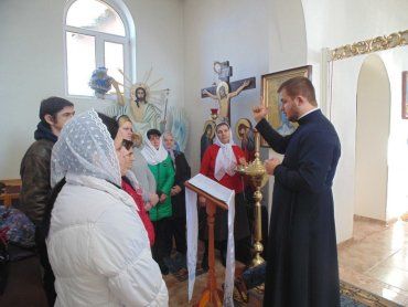 Закарпаття. Дню православної молоді присвячено.