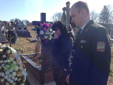 Ужгородський військком Журавльов відвідав родини загиблих солдатів