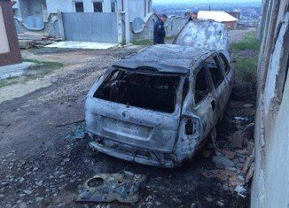 В Ужгороді спалили автомобіль судді.