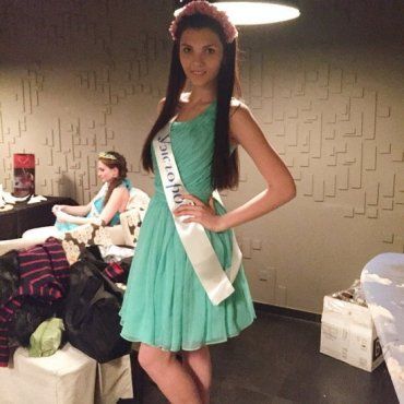 16-ти річна модель ужгородського агенства "One Models" Валерія Малош.