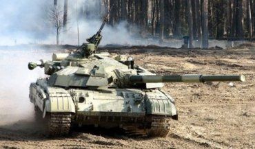 Бійці 128 бригади захопили танк з екіпажем бойовиків.