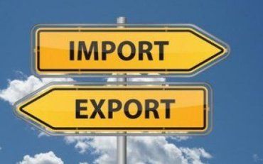 Із країн ЄС на Закарпаття імпортовано 44,2% усіх товарів, Азії — 23,8%.