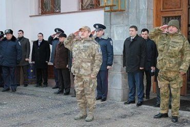 Закарпатських міліціонерів провели на ротацію на схід України