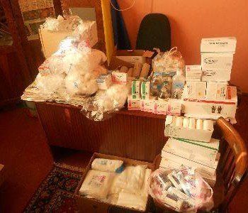 Медроті 128-ї бригади відправили медикаменти із Перечина.
