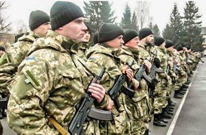 82 мобілізовані закарпатці присягнули на вірність українському народові.