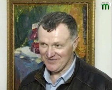 Сергій Дуплій презентував живопсині роботи в Ужгороді.
