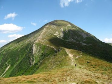 Гора Говерла самая высокая вершина Украинских Карпат