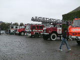 Демонстрація пожежної техніки в Ужгороді