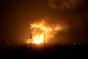 ДРГ Путина взорвала военные склады в Балаклее