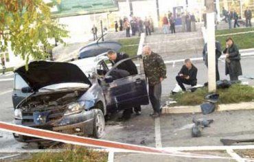 26 октября во Львове в автомобиле Романа Федишина сработало взрывное устройство