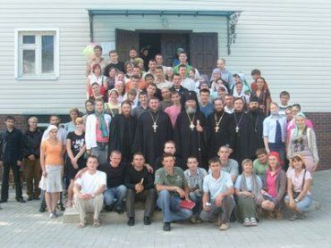 Летний лагерь в Свято-Успенском мужском монастыре в с.Кичирне