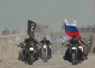 Путинские байкеры устроили абсурдное шоу в Крыму