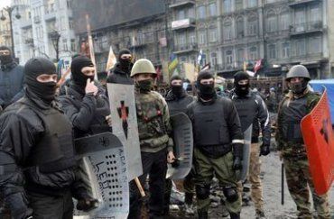В Закарпатье прибыла еще одна напасть - 27-я сотня Самообороны из Киева
