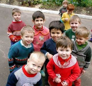 Діти з пульмонологічного санаторію "Малятко" (Закарпаття)