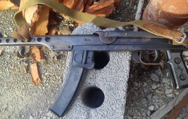 Закарпатец незаконно хранил пистолет-пулемёт Судаева (ППС)