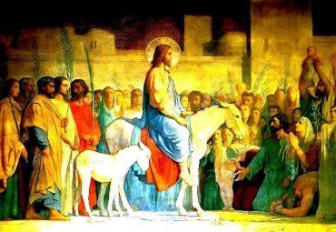 Празднование Вербного воскресенья восходит к появлению Христа в Иерусалиме