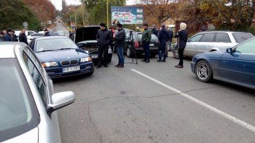 Граница со Словакией на КПП "Ужгород" заблокирована