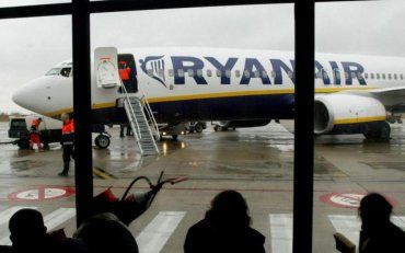 Ryanair може тимчасово здійснювати рейси з міжнародного аеропорту "Бориспіль"