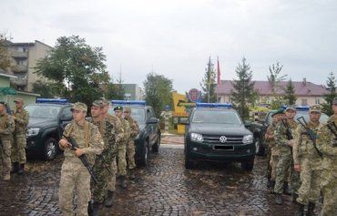 Закарпатских пограничников усилили бойцами подразделений быстрого реагирования