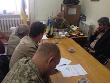 Совещание по проведению тактических учений с боевыми стрельбами в Ужгороде
