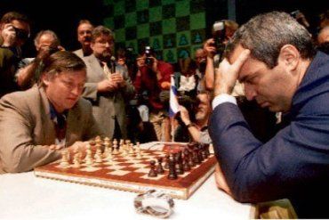 В Испании шахматный матч между Карповым и Каспаровым