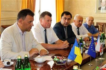 Михайло Рівіс зустрівся з делегацією бізнесменів Пардубицького краю Чехії.