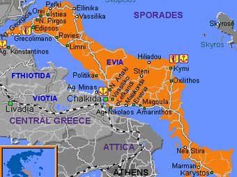 Карта с сайта travel-greece.org