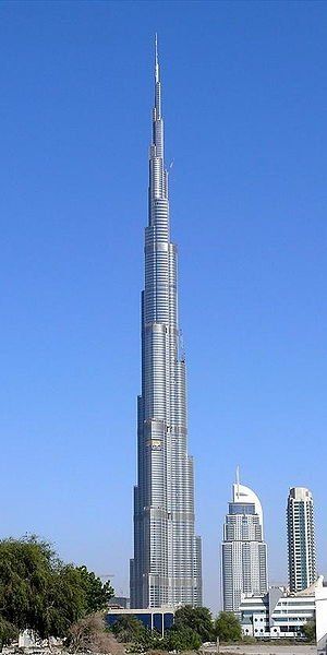 Высота башни "Бурдж Дубай" превышает 800 метров