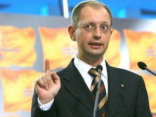 Кандидат в Президенты Украины Арсений Яценюк
