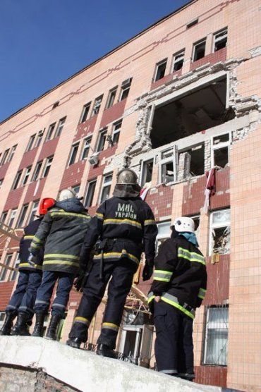 В Луганской больнице произошел взрыв
