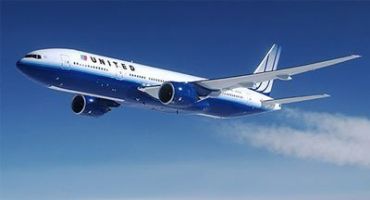 Ссамолет авиакомпании United Airlines следовал из Вашингтона в Лас-Вегас