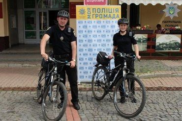 В Ужгороде и Мукачево сегодня возобновил свою работу велопатруль