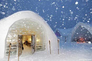 Открытие ледяного отеля запланировано на 14 февраля