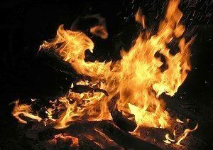 В Тячевском районе пенсионер сгорел в огне около своего дома