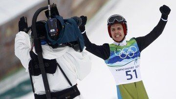 Швейцарский прыгун на лыжах Симон Амманн