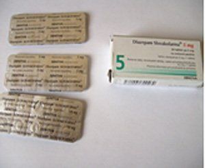 Изьятые таблетки DIAZEPAM находились в ящике для перчаток автомобиля