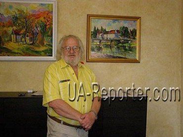 Петр Шолтес открыл в Тернополе выставку своих картин