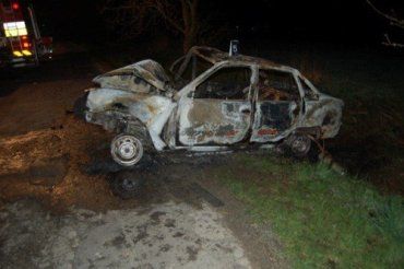 Daewoo после аварии в Словакии