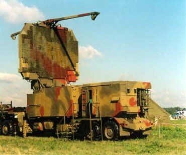 Модель российского зенитно-ракетного комплекса S-300