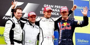 Brawn GP добыла победный дубль в Испании