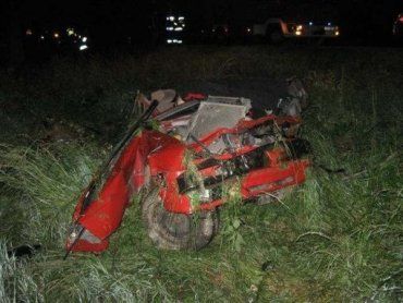 ДТП в Польше: BMW рассыпалась на куски, 5 погибших