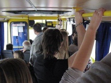 В Ужгородских маршрутках не все пассажиры - люди