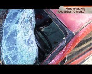 На трассе Киев-Чоп едва не погиб милиционер