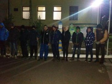 16 нелегалов задержали пограничники на Закарпатье