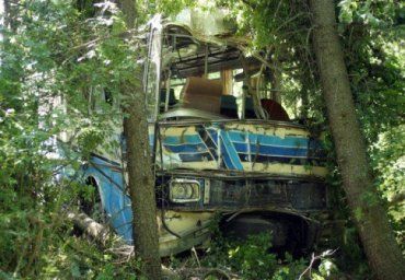 В Болгарии автобус врезался в группу туристов