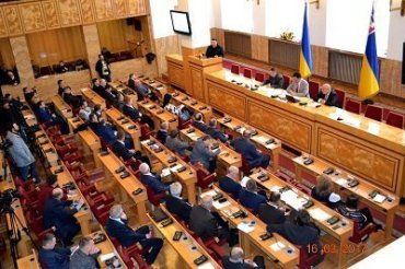 Внеочередное пленарное заседание шестой сессии Закарпатского облсовета