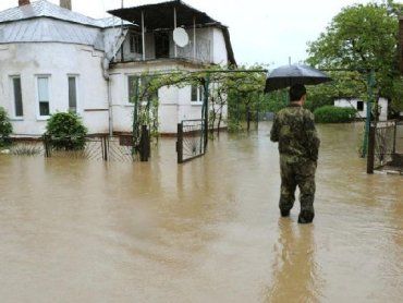 Восточную Словакию затопило